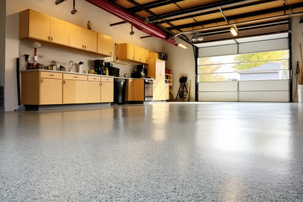 plancher en epoxy durable autout de la Rive-Sud